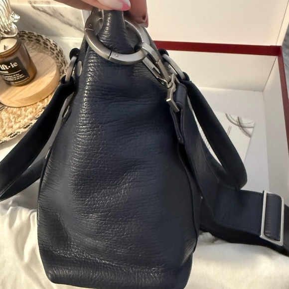 Hammitt Navy Blue Satchel - Picture 6 of 9